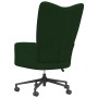 Silla de relajación de terciopelo verde oscuro de , Sillones - Ref: Foro24-328174, Precio: 110,52 €, Descuento: %