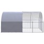 Gallinero de exterior de acero galvanizado 3x4x2 m de , Jaulas y habitáculos para animales pequeños - Ref: Foro24-3095473, Pr...