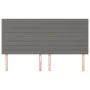 Headboards 4 units of dark gray fabric 80x5x78/88 cm by , Headboards and footboards - Ref: Foro24-3116479, Price: 103,06 €, D...