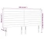 Headboards 4 units of dark gray fabric 80x5x78/88 cm by , Headboards and footboards - Ref: Foro24-3116479, Price: 103,06 €, D...