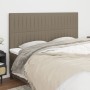Cabeceros 4 unidades de tela gris taupe 100x5x78/88 cm de , Cabeceros y pies de cama - Ref: Foro24-3116596, Precio: 103,24 €,...