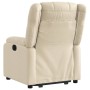 Sillón eléctrico reclinable elevable de tela color crema en Sillones | Comprar online en Foru.es