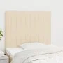 Headboards 2 units of cream-colored fabric 80x5x78/88 cm by , Headboards and footboards - Ref: Foro24-3116549, Price: 62,10 €...