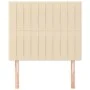 Headboards 2 units of cream-colored fabric 80x5x78/88 cm by , Headboards and footboards - Ref: Foro24-3116549, Price: 62,10 €...