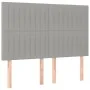 Kopfteile 4 Einheiten hellgrauer Stoff 72x5x78/88 cm von , Kopf- und Fußteile - Ref: Foro24-3116568, Preis: 114,76 €, Rabatt: %