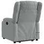 Sillón de masaje eléctrico reclinable elevable tela gris claro en Sillones | Comprar online en Foru.es