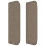 Cabecero de tela gris taupe 163x16x78/88 cm de , Cabeceros y pies de cama - Ref: Foro24-3118918, Precio: 80,01 €, Descuento: %