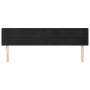 Kopfteil aus schwarzem Samt, 163 x 16 x 78/88 cm von , Kopf- und Fußteile - Ref: Foro24-3118964, Preis: 78,89 €, Rabatt: %