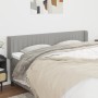Cabecero de tela gris claro 163x16x78/88 cm de , Cabeceros y pies de cama - Ref: Foro24-3119012, Precio: 68,30 €, Descuento: %