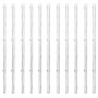 Valla metálica con estacas postes acero galvanizado 25x1,25 m de vidaXL, Paneles de vallas - Ref: Foro24-141508, Precio: 329,...