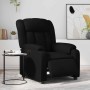 Sillón reclinable eléctrico de cuero sintético negro en Sillones | Comprar online en Foru.es