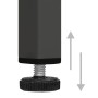 Mesita de noche gris antracita acero y vidrio 40x30x54,5 cm de vidaXL, Mesitas de noche - Ref: Foro24-336054, Precio: 97,53 €...