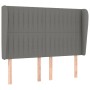 Cama box spring con colchón tela gris oscuro 140x190 cm de , Camas y somieres - Ref: Foro24-3128118, Precio: 553,26 €, Descue...