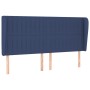Cama box spring con colchón tela azul 160x200 cm de , Camas y somieres - Ref: Foro24-3128139, Precio: 568,35 €, Descuento: %