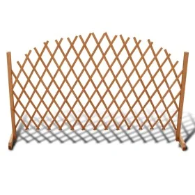 Massivholzgitterzaun 180x100 cm von vidaXL, Zaunpaneele - Ref: Foro24-41296, Preis: 37,38 €, Rabatt: %