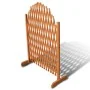 Valla enrejada de madera maciza 180x100 cm de vidaXL, Paneles de vallas - Ref: Foro24-41296, Precio: 37,38 €, Descuento: %