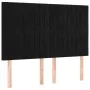 Box spring bed with black velvet mattress 140x200 cm by , Beds and slatted bases - Ref: Foro24-3129335, Price: 470,69 €, Disc...