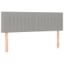 Cama box spring con colchón tela gris claro 140x190 cm de , Camas y somieres - Ref: Foro24-3129865, Precio: 466,46 €, Descuen...