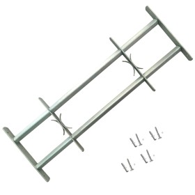 Reja de seguridad ajustable ventana con 2 barras 700-1050 mm de vidaXL, Ventanas - Ref: Foro24-141380, Precio: 41,33 €, Descu...
