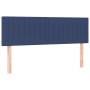 Cama box spring colchón y luces LED tela azul 140x200 cm de , Camas y somieres - Ref: Foro24-3133323, Precio: 444,54 €, Descu...