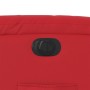 Sillón reclinable eléctrico de cuero sintético rojo en Sillones | Comprar online en Foru.es