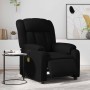 Sillón de masaje reclinable eléctrico cuero sintético negro en Sillones | Comprar online en Foru.es