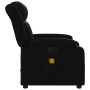 Sillón de masaje reclinable eléctrico cuero sintético negro en Sillones | Comprar online en Foru.es