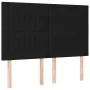 Box spring bed with black fabric mattress 140x190 cm by , Beds and slatted bases - Ref: Foro24-3137311, Price: 495,70 €, Disc...