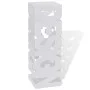 Paragüero cuadrado blanco de acero, 48.5 cm, guarda bastones de vidaXL, Paragüeros - Ref: Foro24-242467, Precio: 30,50 €, Des...