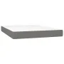 Boxspringbett mit dunkelgrauer Stoffmatratze 140x190 cm von , Betten und Lattenroste - Ref: Foro24-3140210, Preis: 460,43 €, ...