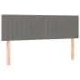 Box spring bed with dark gray fabric mattress 140x190 cm by , Beds and slatted bases - Ref: Foro24-3140210, Price: 460,43 €, ...