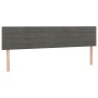 Cama box spring con colchón terciopelo gris oscuro 160x200 cm de , Camas y somieres - Ref: Foro24-3141372, Precio: 480,01 €, ...