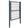 Anthrazitgrau 2D individuelles Zauntor 106x190 cm von vidaXL, Gartentore - Ref: Foro24-141743, Preis: 207,64 €, Rabatt: %