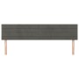 Cabeceros 2 unidades de terciopelo gris oscuro 80x5x78/88 cm de , Cabeceros y pies de cama - Ref: Foro24-346167, Precio: 59,1...