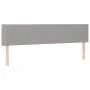 Kopfteile 2 Einheiten aus hellgrauem Stoff 80x5x78/88 cm von , Kopf- und Fußteile - Ref: Foro24-346256, Preis: 55,67 €, Rabat...
