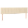 Cabeceros 2 unidades de tela color crema 80x5x78/88 cm de , Cabeceros y pies de cama - Ref: Foro24-346261, Precio: 63,94 €, D...