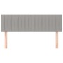 Cabeceros 2 unidades tela gris claro 72x5x78/88 cm de , Cabeceros y pies de cama - Ref: Foro24-346242, Precio: 63,75 €, Descu...