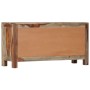 Aparador de madera maciza de sheesham gris 100x30x50 cm de , Aparadores - Ref: Foro24-247751, Precio: 226,91 €, Descuento: %