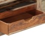 Aparador de madera maciza de sheesham gris 100x30x50 cm de , Aparadores - Ref: Foro24-247751, Precio: 226,91 €, Descuento: %