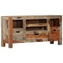 Aparador de madera maciza de sheesham gris 100x30x50 cm de , Aparadores - Ref: Foro24-247751, Precio: 226,91 €, Descuento: %