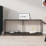 Mesa de consola vidrio templado negro 180x35x75,5 cm de , Mesas auxiliares - Ref: Foro24-331703, Precio: 117,89 €, Descuento: %