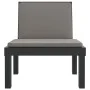 Tumbona con cojines PP gris antracita de , Tumbonas - Ref: Foro24-364723, Precio: 159,73 €, Descuento: %