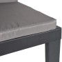 Tumbona con cojines PP gris antracita de , Tumbonas - Ref: Foro24-364723, Precio: 179,95 €, Descuento: %