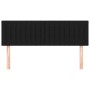 Cabeceros 2 unidades tela negro 72x5x78/88 cm de , Cabeceros y pies de cama - Ref: Foro24-346244, Precio: 53,11 €, Descuento: %