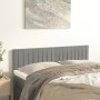 Cabeceros 2 unidades terciopelo gris claro 72x5x78/88 cm de , Cabeceros y pies de cama - Ref: Foro24-346250, Precio: 65,80 €,...