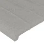 Headboards 2 units of light gray fabric 100x5x78/88 cm by , Headboards and footboards - Ref: Foro24-346284, Price: 54,61 €, D...
