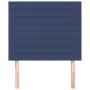 Cabeceros 2 unidades de tela azul 90x5x78/88 cm de , Cabeceros y pies de cama - Ref: Foro24-3116460, Precio: 62,18 €, Descuen...