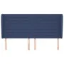 Headboard with blue fabric ears 163x23x118/128 cm by , Headboards and footboards - Ref: Foro24-3118108, Price: 114,14 €, Disc...