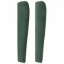 Kopfteil mit dunkelgrünen Samtohren 83x23x118/128 cm von , Kopf- und Fußteile - Ref: Foro24-3118129, Preis: 83,87 €, Rabatt: %