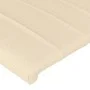 Kopfteil mit Ohren aus cremefarbenem Stoff, 163 x 23 x 118/128 cm von , Kopf- und Fußteile - Ref: Foro24-3118205, Preis: 128,...